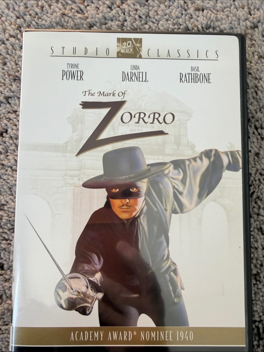 The Mark of Zorro DVD